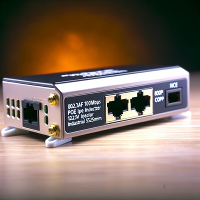 802.3af 12V POE Splitter с разъемом DC USB-C 100 Мбит/с