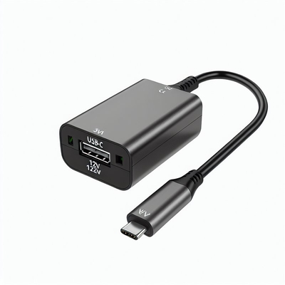Кабель USB-C для повышения напряжения постоянного тока для зарядки ноутбука, роутера 12 В 20 В