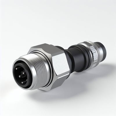 M12 IP67 водонепроницаемый разъем 3Pin штекер-гнездо для светодиодного освещения