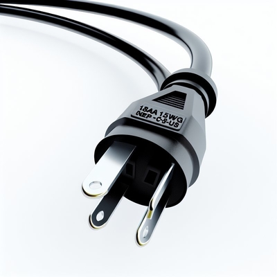 Кабель питания 18AWG NEMA 1-15P - C7 US, 2-контактный