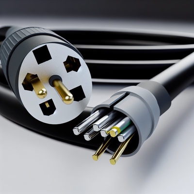 Шнур питания NEMA 5-15P to 5-15R 0.5м SJT 16AWG 125В 15А