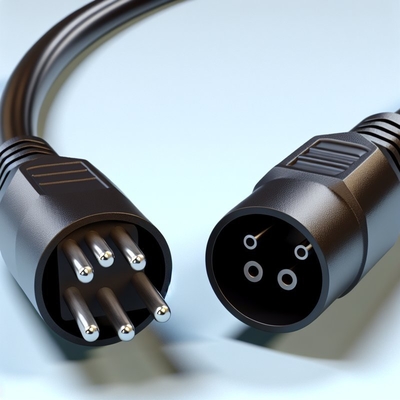 C8 Мужчина на C7 Женщина 0,8 м силовой шнур 18AWG PVC ROHS сертифицированный