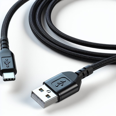 Черный USB 2.0 на микро USB кабель 1 м 1,5 м зарядка передачи данных