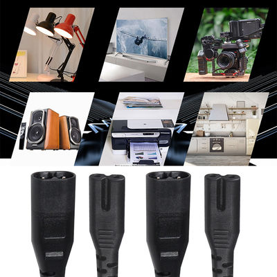 Кабель расширения питания IEC C7 до C8 для телевизора DVD ноутбук PS2