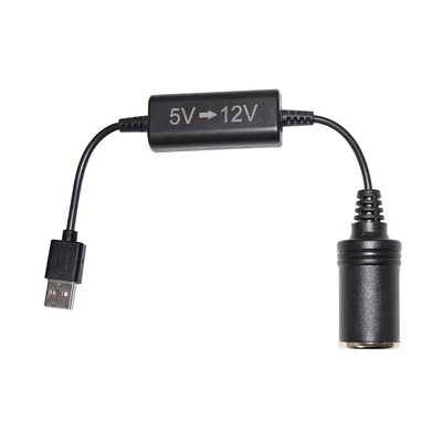 5В USB повышающий преобразователь питания с гнездом прикуривателя для автомобильных устройств