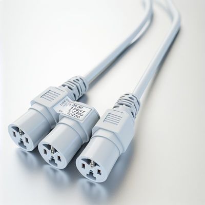 NEMA 5-15P к 3-угольному 5-15R силовому разделителю SJTW 16AWG