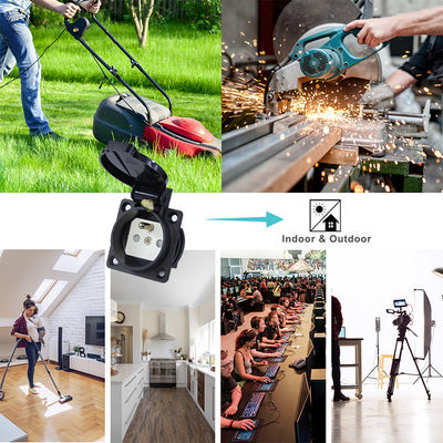 Европейский стандарт 3Pin 220V Промышленный розетка 10A