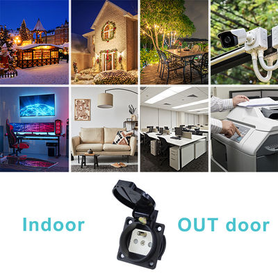 Европейский стандарт 3Pin 220V Промышленный розетка 10A