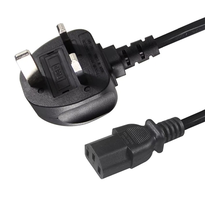 Кабель питания UK Plug - IEC C13 1.8 м, 250 В, 10 А для компьютерного монитора