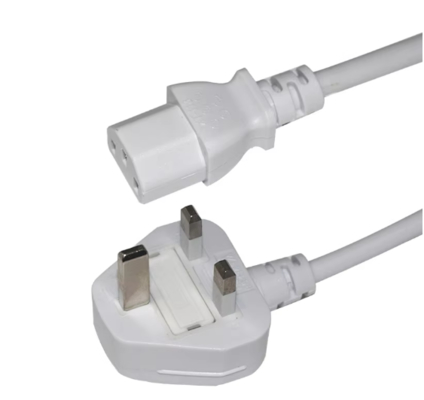 Кабель питания UK Plug - IEC C13 1.8 м, 250 В, 10 А для компьютерного монитора