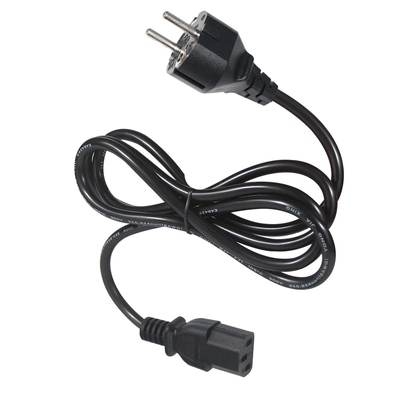 Силовой кабель VDE 250V H05VV-F 3G1.0mm² Schuko - C13
