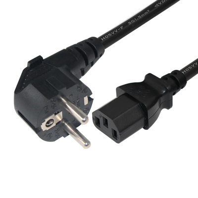 Силовой кабель VDE 250V H05VV-F 3G1.0mm² Schuko - C13