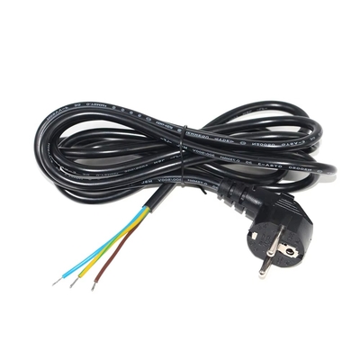EU Schuko CEE 7/7 к консервированному кабелю питания H05VV-F 3G1.0mm2