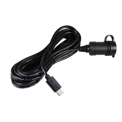 12В Автомобильный сигаретный зажигалка разъем на USB-C адаптер питания преобразователь DC выключатель с портом типа C для телефона планшет GPS Dash Cam