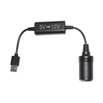 5V до 12V USB адаптер Step Up Converter кабель с сигаретным поджигателем разъемный кабель для автомобильного DVR GPS камера маршрутизатор вентилятор LED