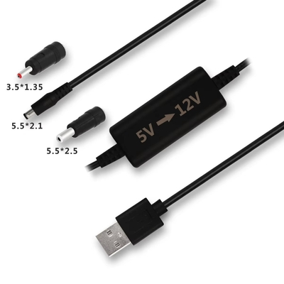 Кабель преобразователя от USB до 9V DC Кабель питания USB от 5V до 9V Кабель повышения напряжения для роутера Модемная камера