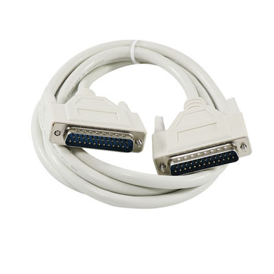 DB25 Male to Female Cable, 25-Pin Serial Connector Extension Cord for Printer, Computer, Networking, Industrial Equipment