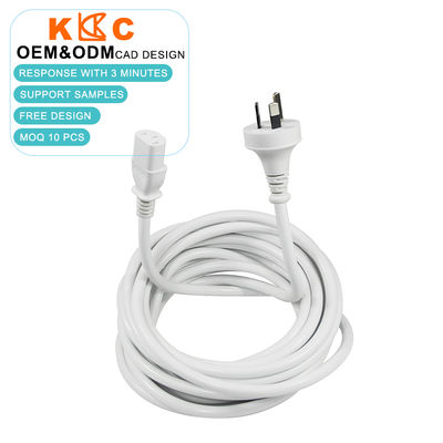 Кабель питания SAA 3-контактный - IEC 60320 C13, розетка, Австралия, 250 В переменного тока, для компьютеров