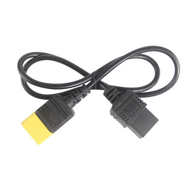 ПВХ куртка 3Pin Plug C19 C20 Электрический кабель питания