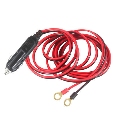 1M Spt-2 12V 24V солнечный кабель сигаретный зажигалка для автомобилей мужской адаптер к 2 кольцевому терминалу