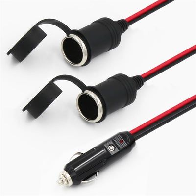 RoHS 24V 2468 18AWG с 2 в 1 автомобильным сигаретным зажигалкой