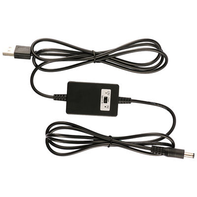 Преобразователь напряжения Boost Buck DC 5V To 12V 2A Кабель для подъема напряжения для автомобильного модема Wi-Fi