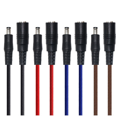 20AWG DC Power 5525 DC Plug Extension Cable Male To Female 5,5 мм*2,5 мм