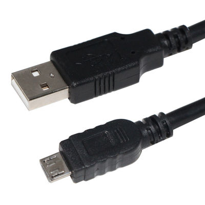 Чёрный микро-USB кабель для камеры и MP3 1 м 1,5 м