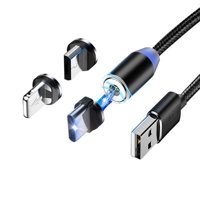 3 в 1 зарядное устройство USB телефонный кабель магнитный телефон зарядное устройство кабель для мобильных устройств