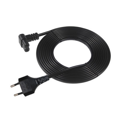 ЕС ЦВЕ 7/16 до C7 AC Power Cord 0.8M H05VV-F 0.75mm2 ROHS