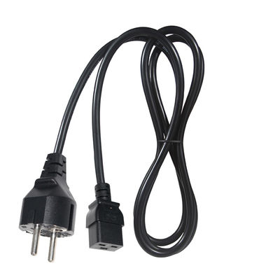 Кабель питания ЕС C19 PDU IEC Socket Strip с отрезанными проводами и стандартным розеткой 240V 30A CEE
