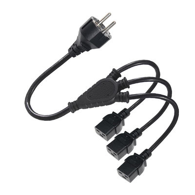 Расширение Schuko Plug To 3X C19 Female Socket 16A Eu Power Cord с утвержденным