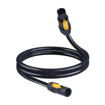 Внешний 20А водонепроницаемый электропровод 14AWG PowerCon True1 Мужчина к женщине для освещения сцены, eutrik SAC3MX к SAC3FX кабель питания∙ 32A 3-фазный блокирующий разъем