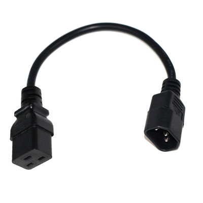 PDU UPS расширение IEC C14 Мужчина к IEC C19 Женщина питания кабеля 16A
