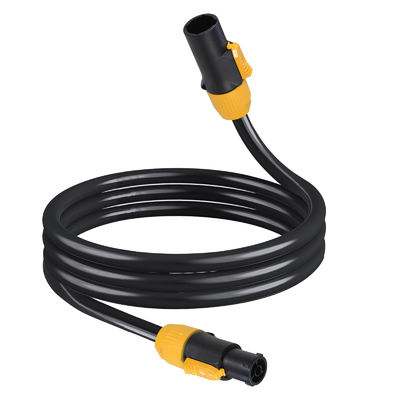 PowerCON кабель 3FT 14AWG PowerCon True1 Мужчина к женщине расширительный кабель наружного 20A водонепроницаемый для светового фонаря