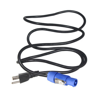 NEMA 5-15P к NAC3FCA 10A/15A Американский кабель питания AC 14AWG NEMA5-15P к PowerCon NAC3FCA для светодиодного экрана