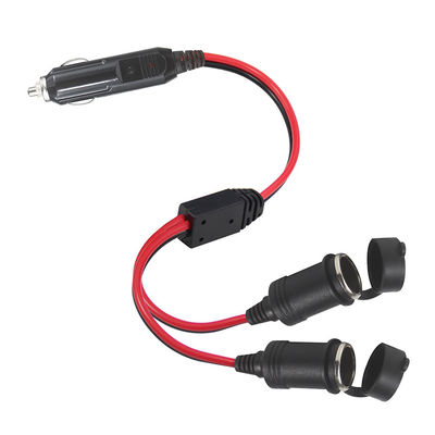 12V 24V двойной розетки автомобильного сигаретного зажигателя разделитель адаптер расширение для внедорожника грузовика фургона питания зарядного устройства расширение питания