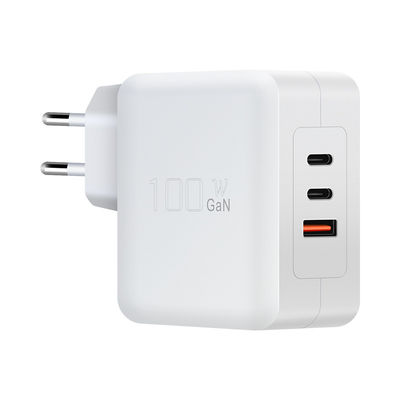 1A+2C 3 портов 100 Вт PD зарядное устройство EU plug power adapter для зарядки ноутбуков
