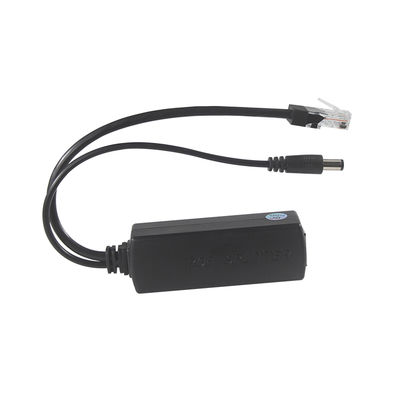 PoE сплиттер с выходом постоянного тока - понижающий преобразователь питания Power over Ethernet 48 В в 12 В/9 В/5 В для IP-камер, Raspberry Pi, точек доступа