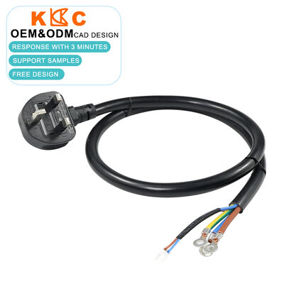 250V UK Plug to Ring Terminal Lead with NTC Temperature Sensor 0,9m Кабельная сборка для обогревателей и систем теплового управления
